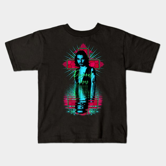 Personal Jesus NeonX Kids T-Shirt by Tronyx79